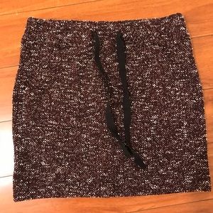Tweed winter skirt from Loft